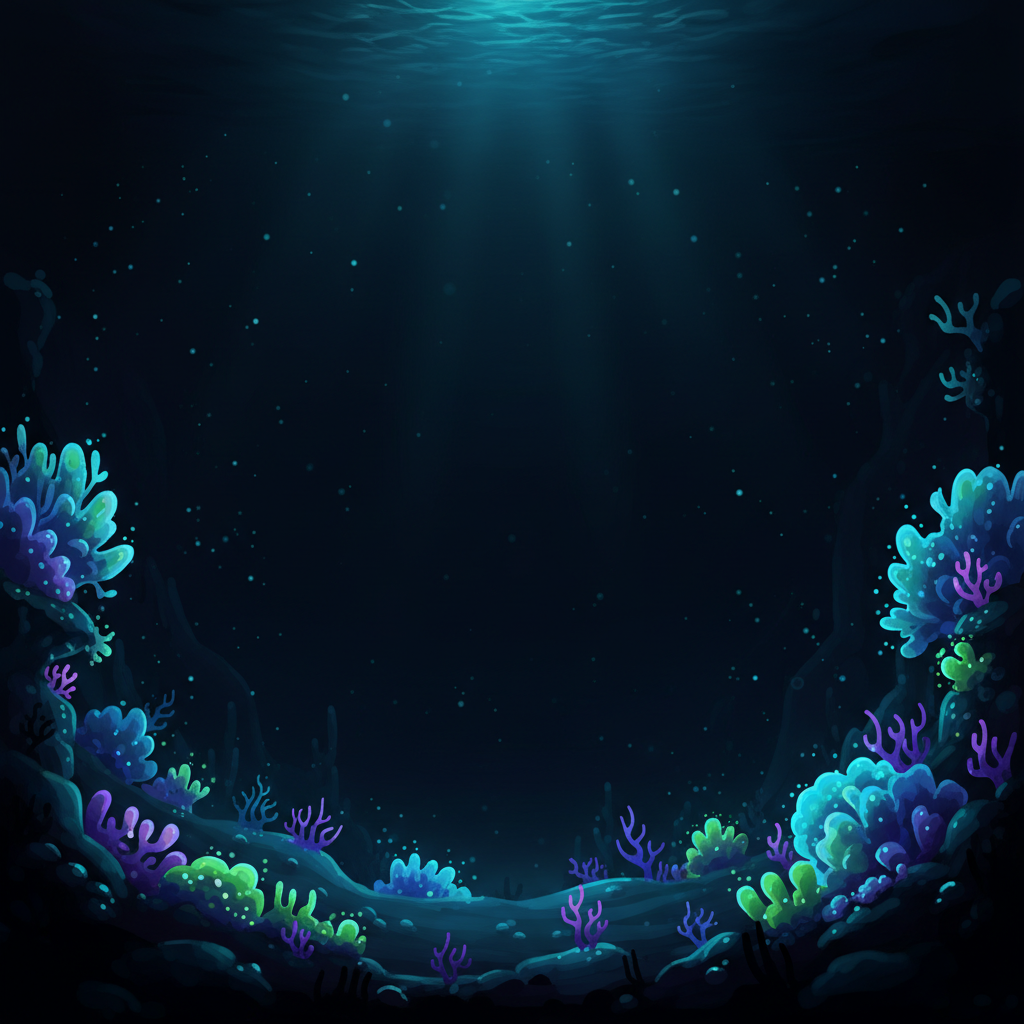 Bioluminescent Abyss zone