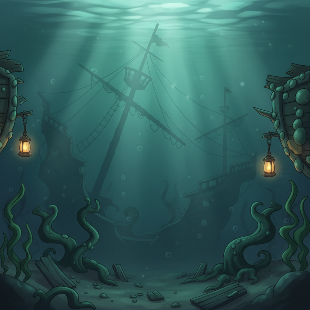 Sunken Shipwreck zone